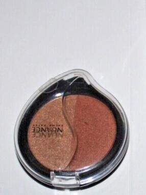 new Nuance Salma Hayek Mineral Eyeshadow Duo #015 Bronze /Copper